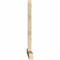 Ekena Millwork Portland Rough Sawn Timber Gable Bracket, Douglas Fir, 108"W x 63"H x 4"D x 6"F, 14/12 Pitch GBW108X63X0406POR00RDF - alternate 2